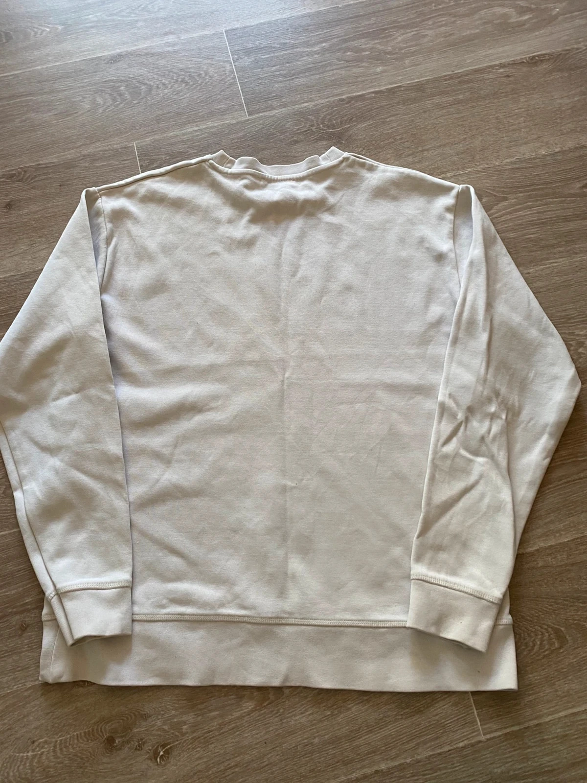 Moletom masculino Zara branco creme tamanho M – photo 2